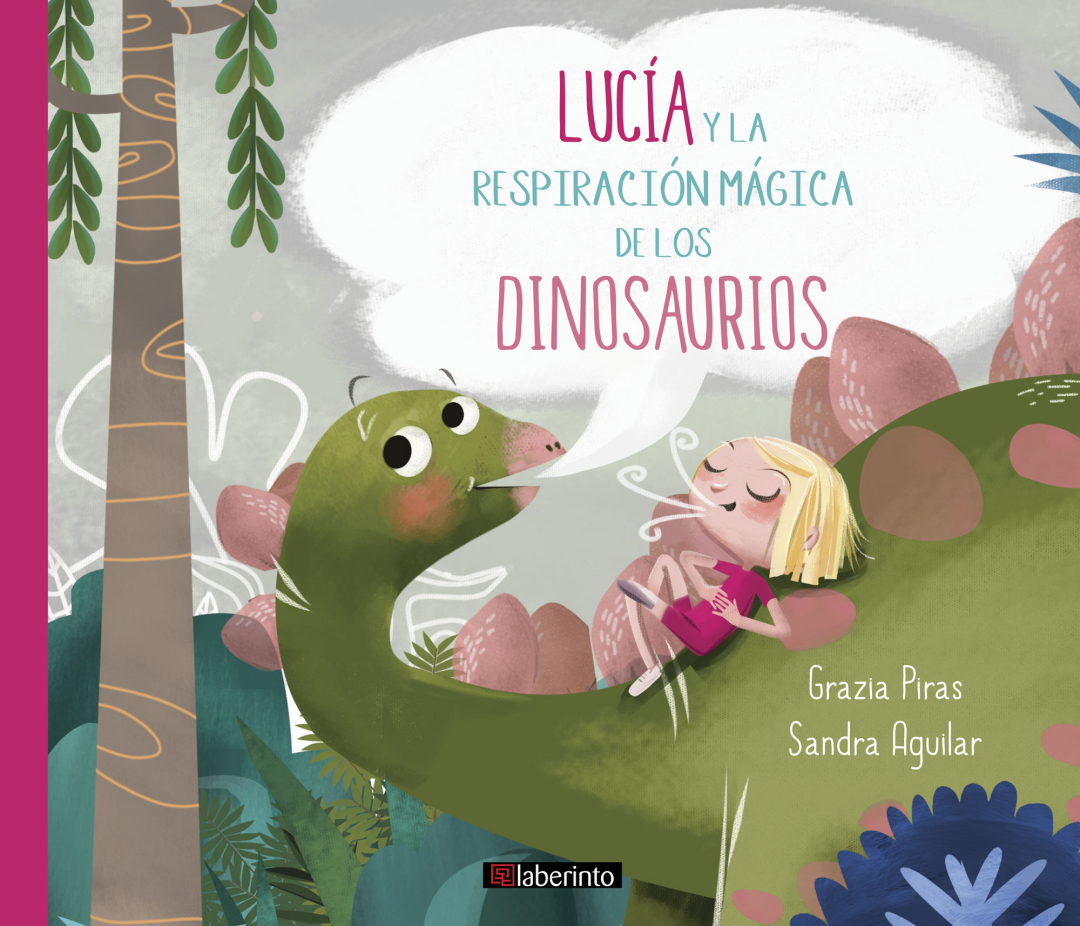 Lucía y la respiración mágica de los dinosaurios portada